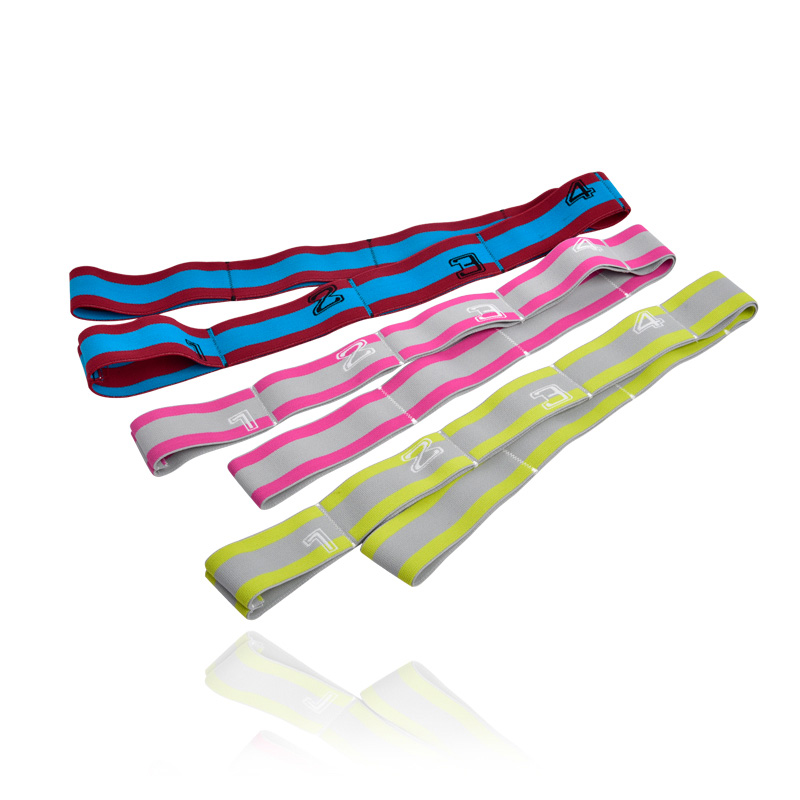 Latex -Seiden -Yoga -Widerstandsband