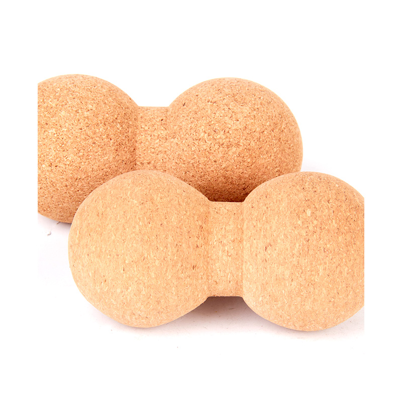 Integrierter Yogaball aus Kork Integrierter Yogaball aus Kork